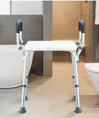 Adjustable shower chair for safe and comfortable bathing
