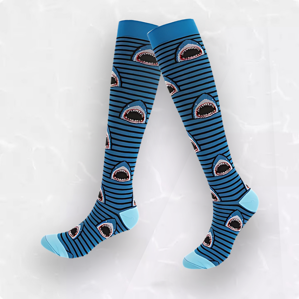 Fun Patterned LegEase Compression Socks