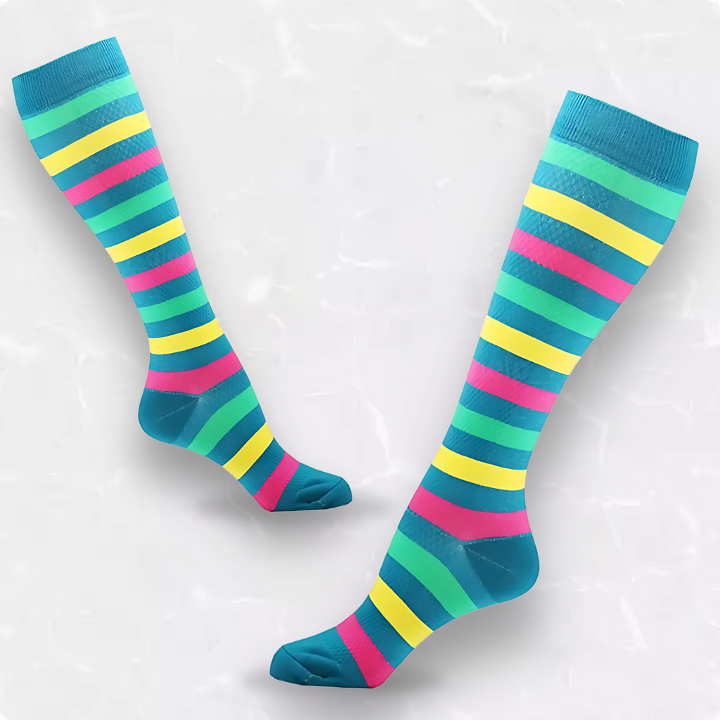 Fun Patterned LegEase Compression Socks