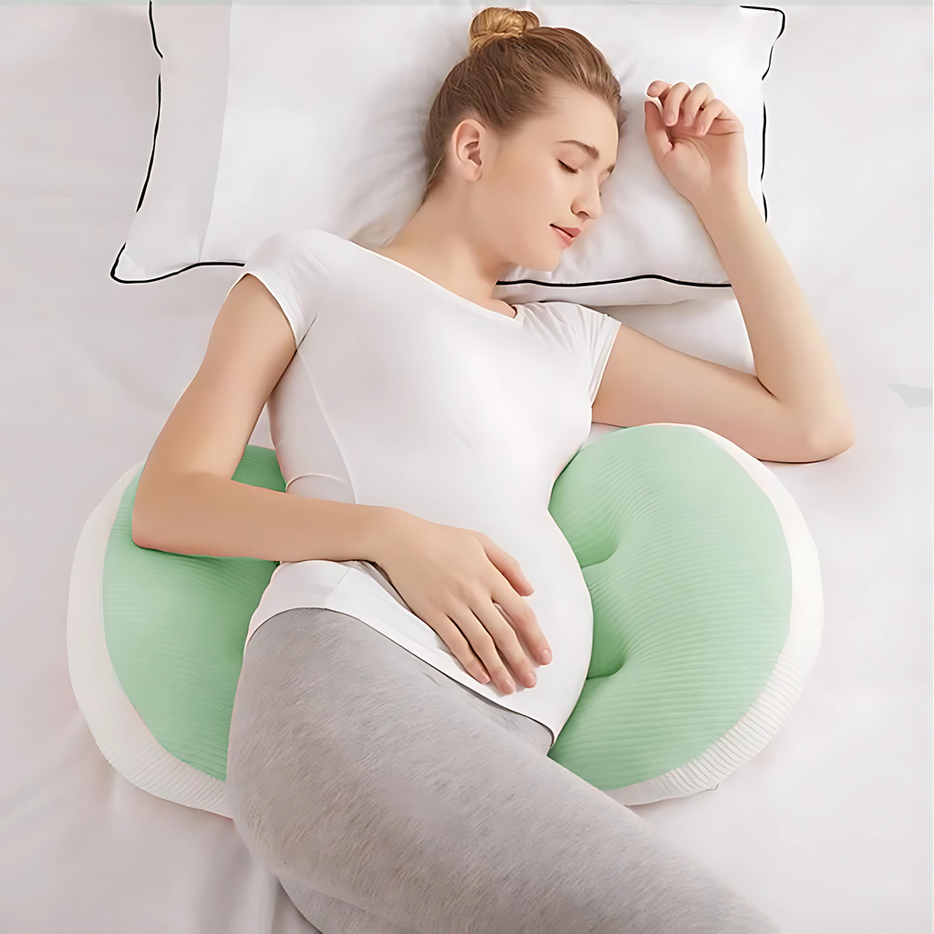 Maternity butterfly pillow for pregnancy comfort and support