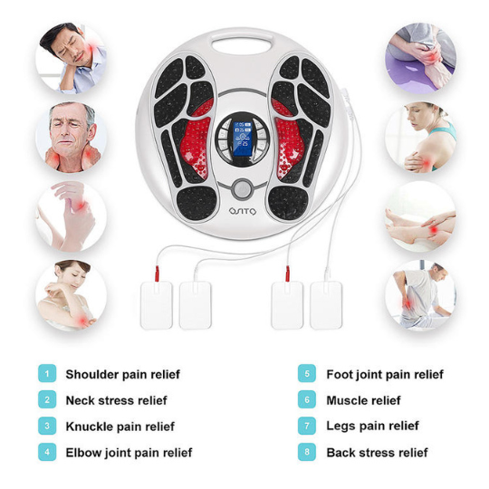 TENS/EMS Feet Circulation Stimulator Electric Massager