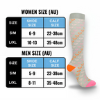 Heart Patterned LegEase Compression Socks