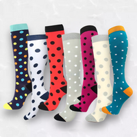 Spotted Patterned LegEase Compression Socks