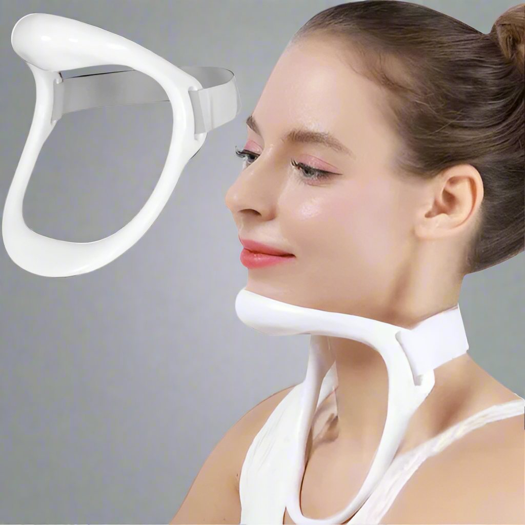 Neck posture corrector for cervical support and spinal alignment