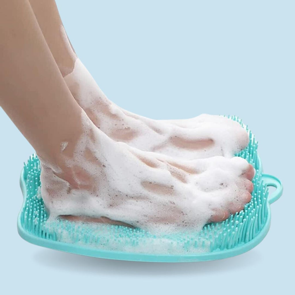 Circulation foot scrubber and massager for foot care