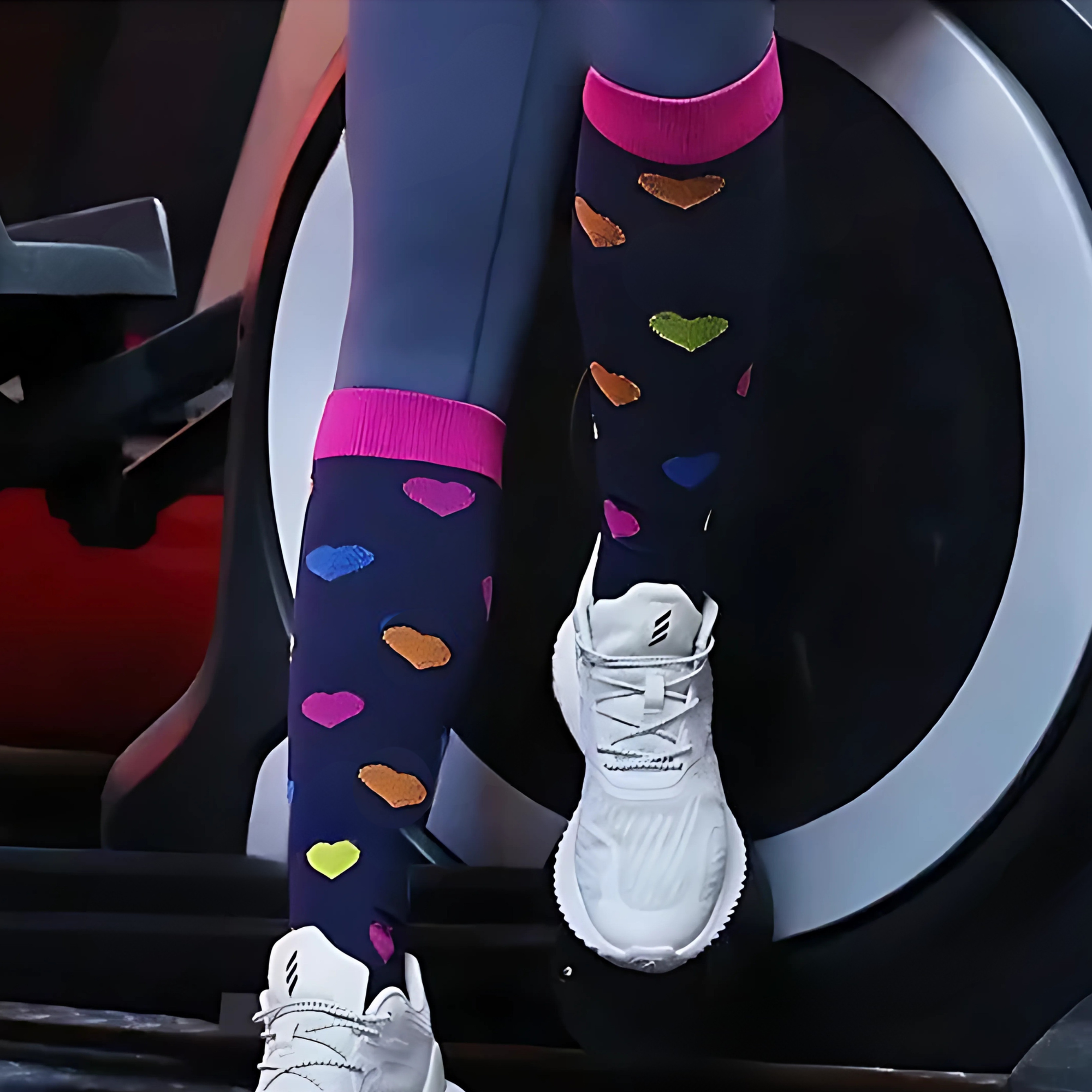 Fun Patterned LegEase Compression Socks