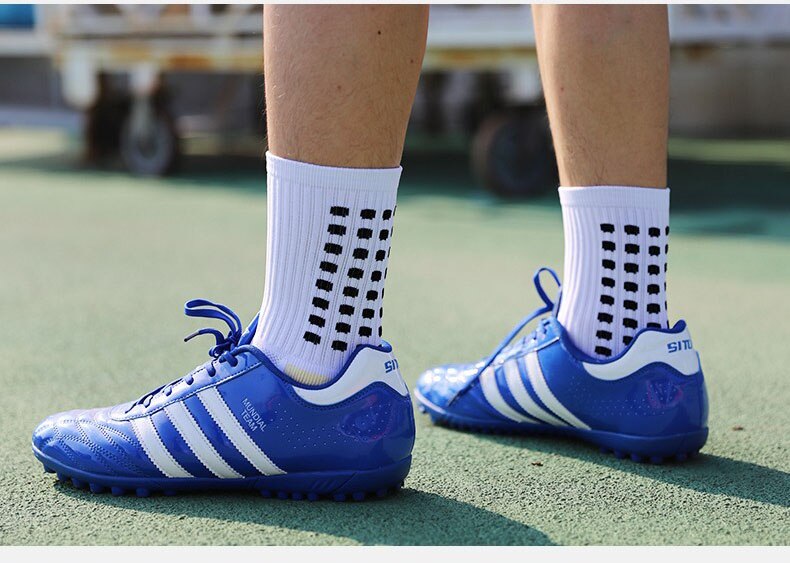 Mid Calf Length Grip Socks