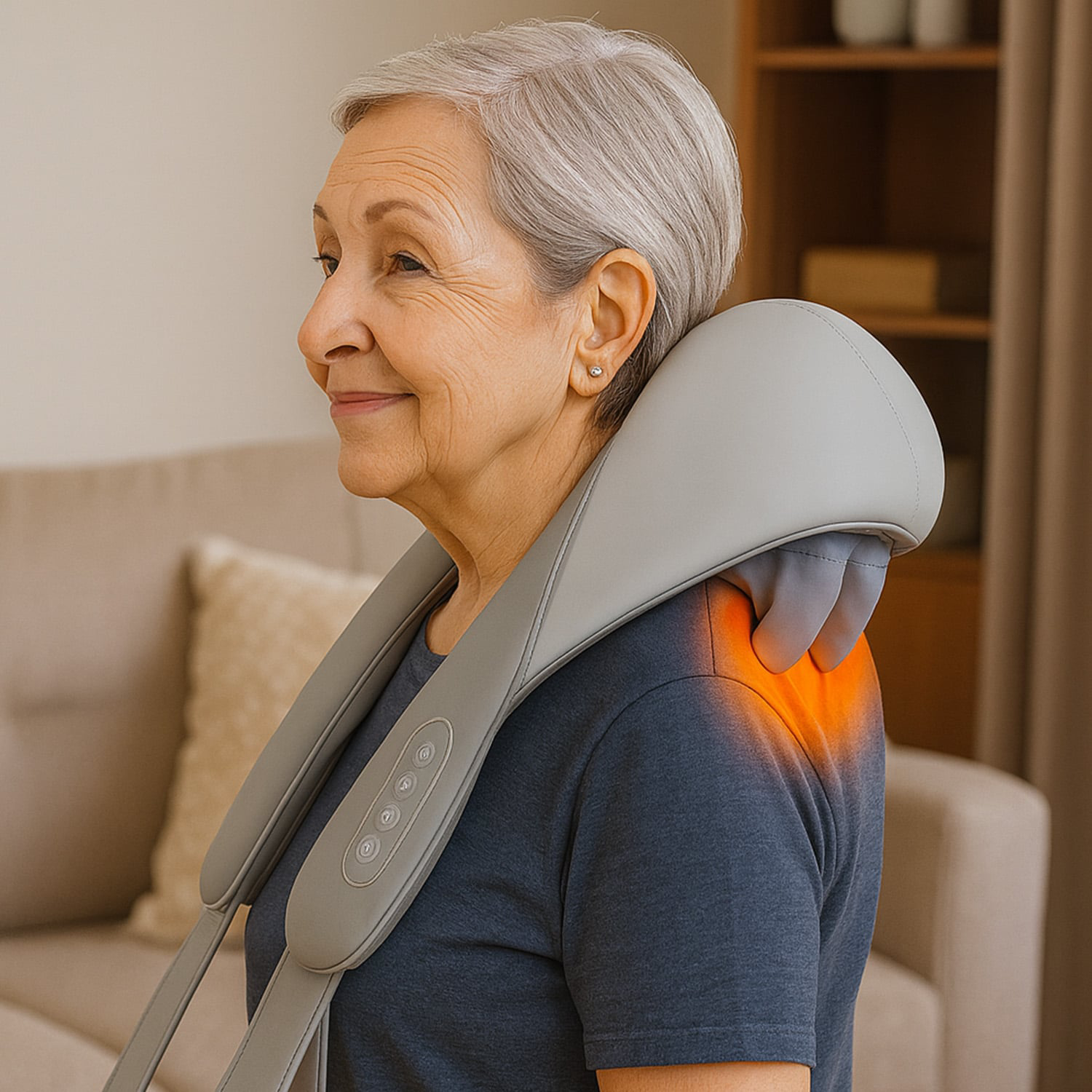 Neck and Shoulder Heat Massager
