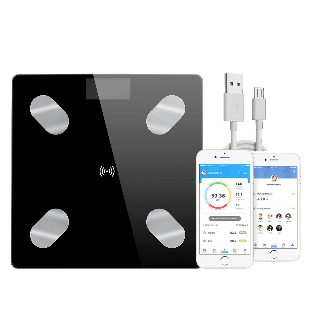 Full body smart scale wireless Bluetooth for health tracking