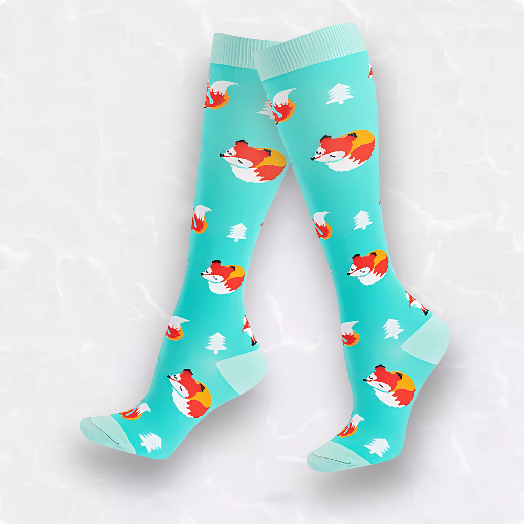 Fun Patterned LegEase Compression Socks