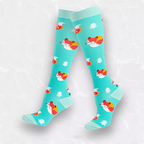 Fun Patterned LegEase Compression Socks