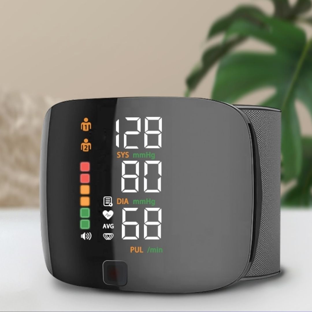 Smart Wrist Blood Pressure Monitor