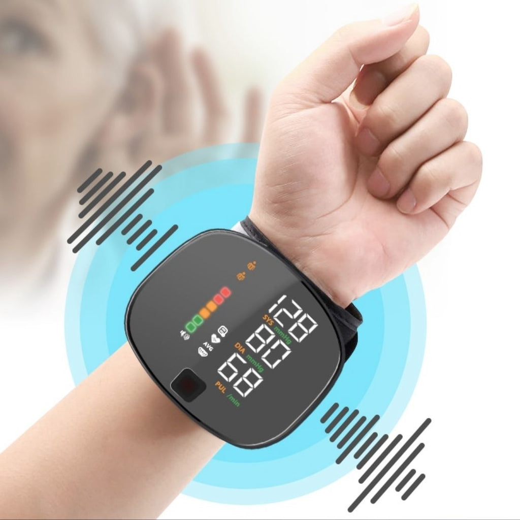 Smart Wrist Blood Pressure Monitor