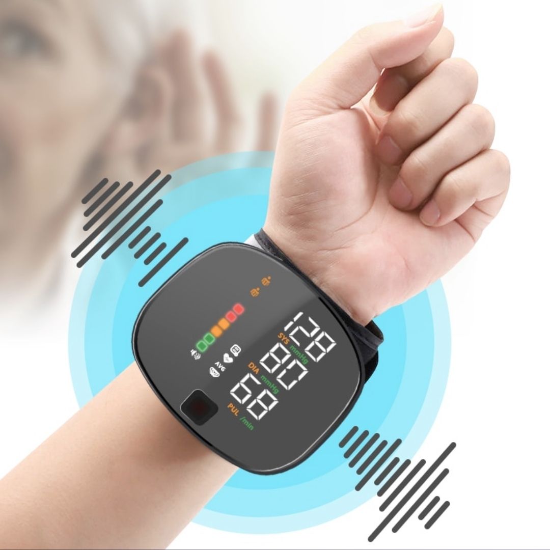 Smart Wrist Blood Pressure Monitor