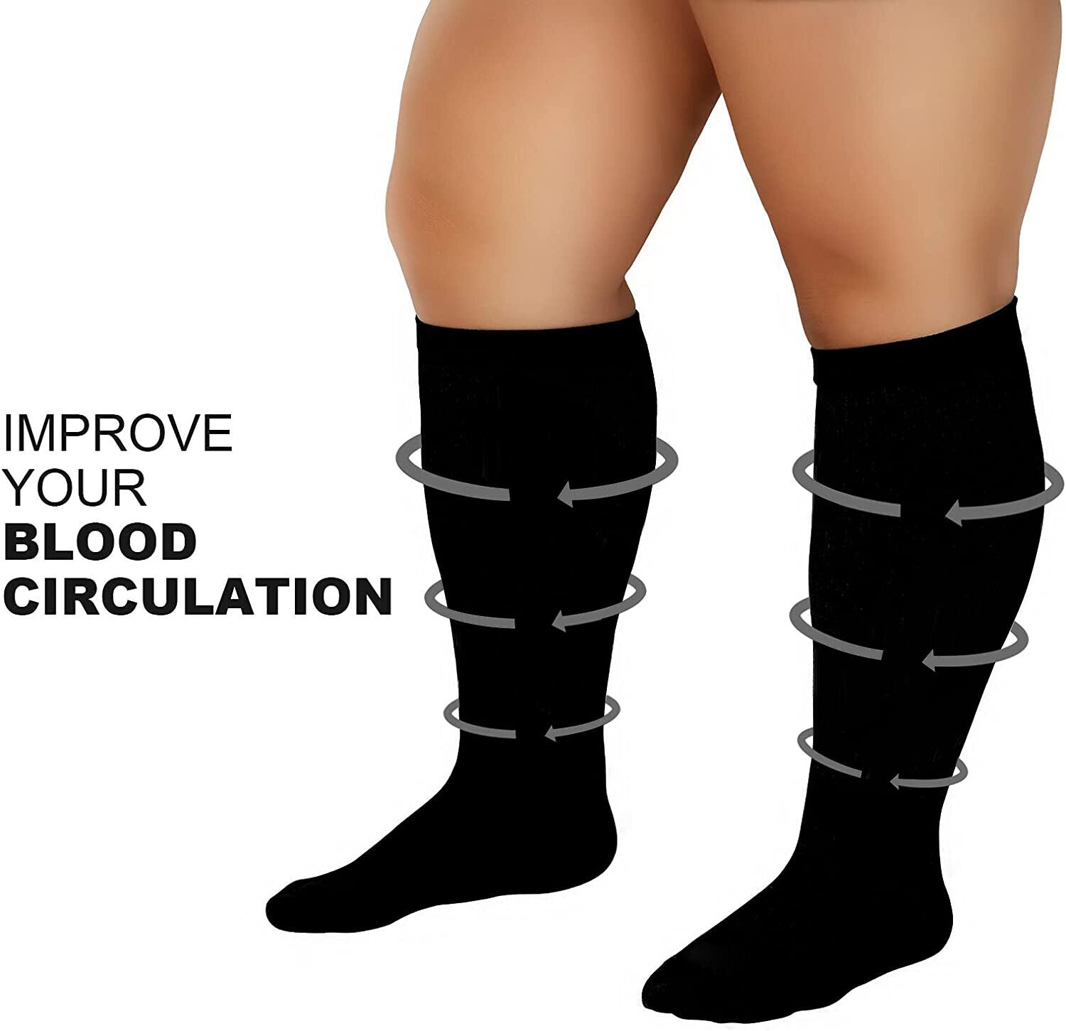 Plus Size Compression Socks