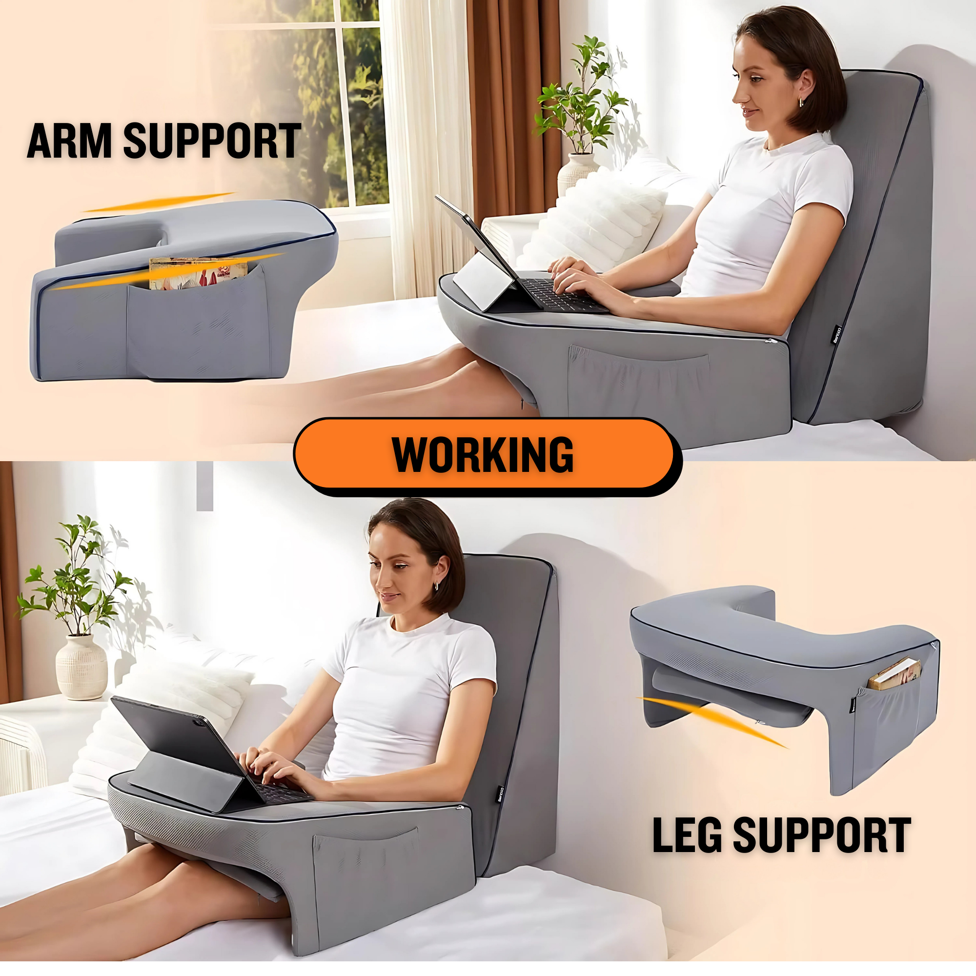Ergonomic Lap Pillow