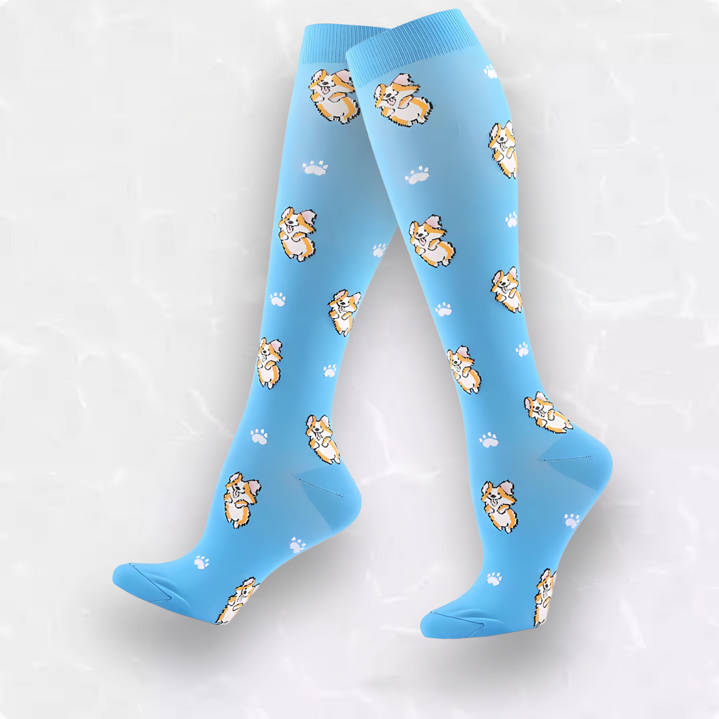 Fun Patterned LegEase Compression Socks