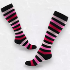 Striped Patterned LegEase Compression Socks