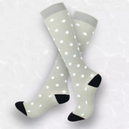 Spotted Patterned LegEase Compression Socks