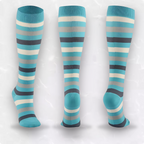 Striped Patterned LegEase Compression Socks