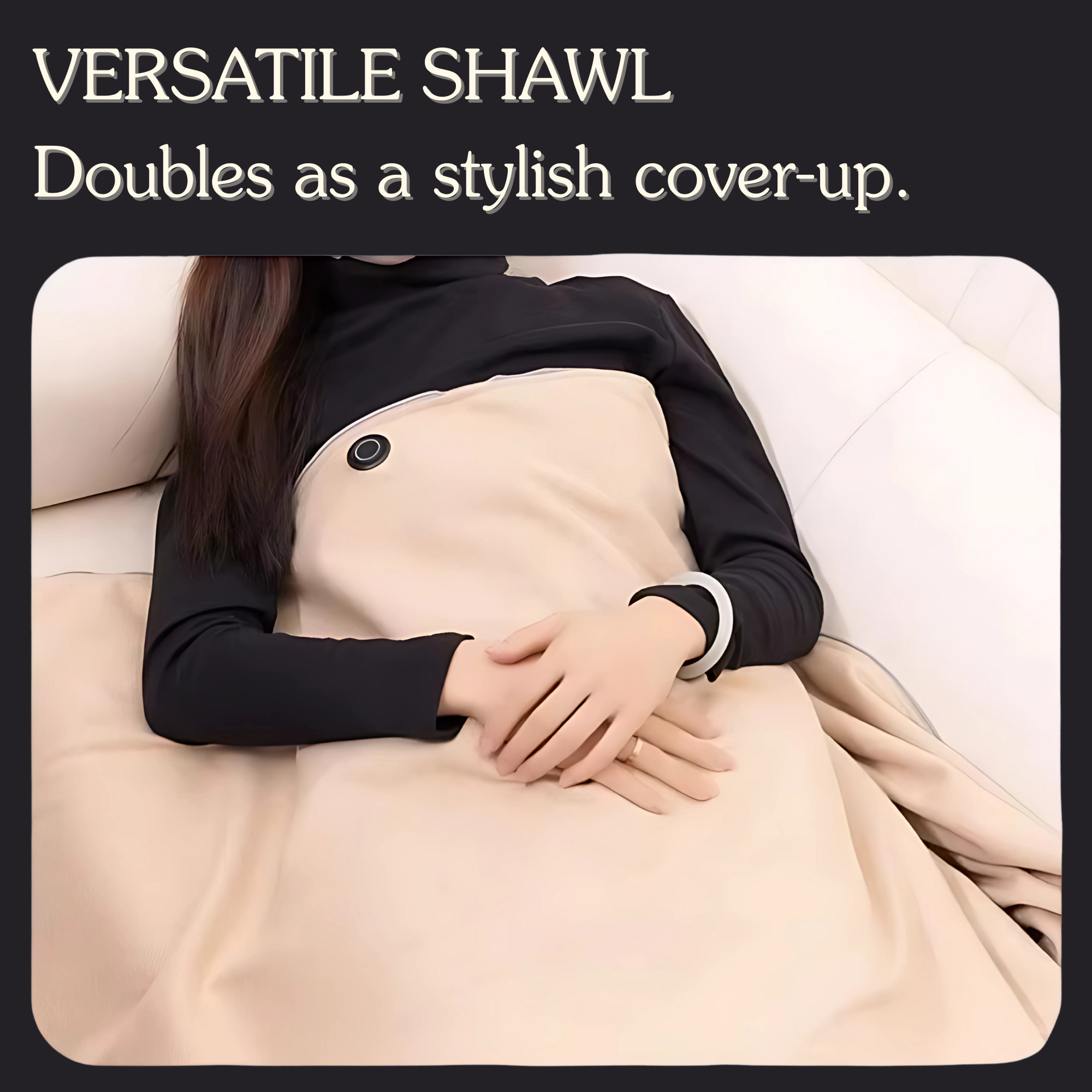 Cordless USB Heated Shawl
