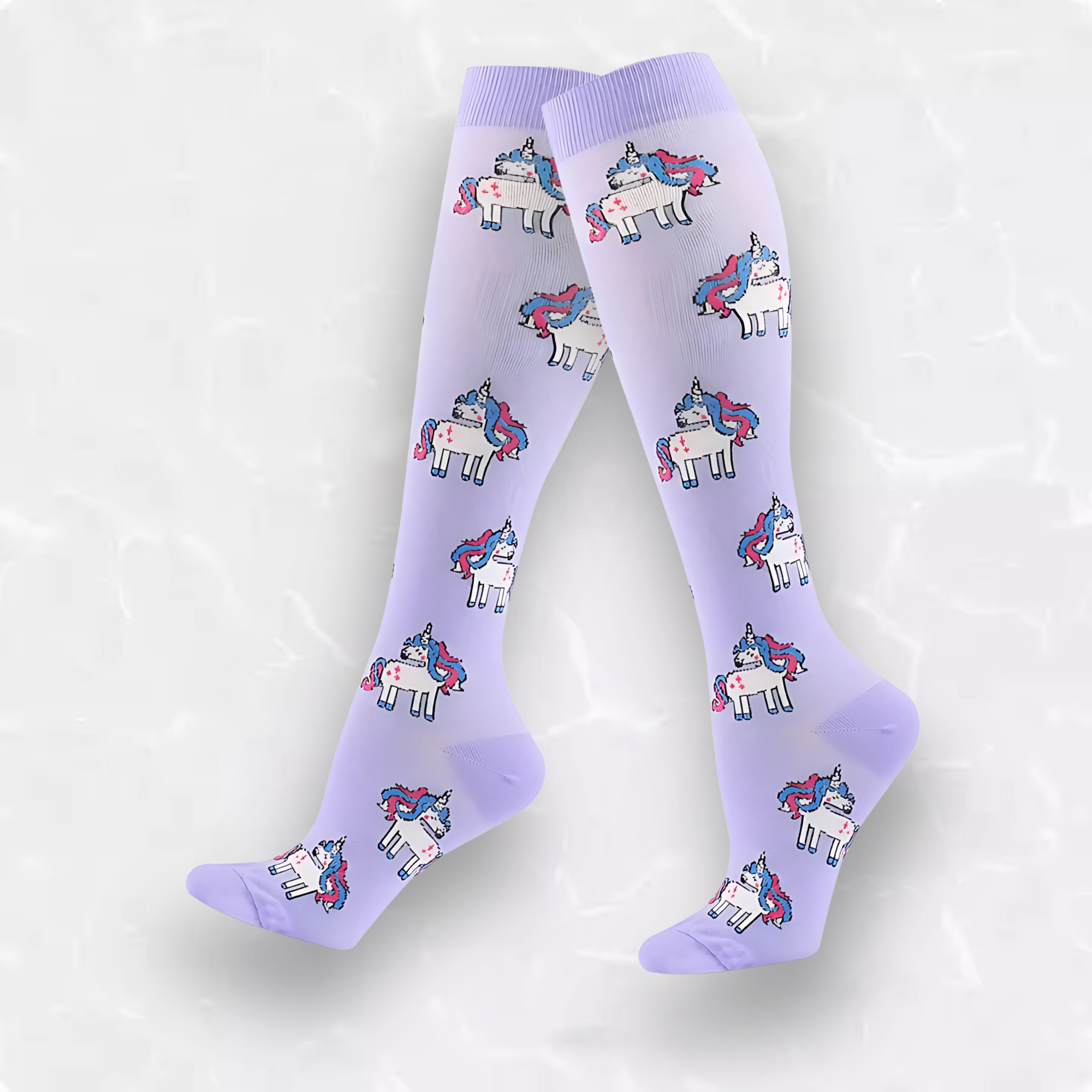 Fun Patterned LegEase Compression Socks