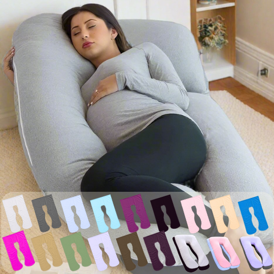 Full body pillow case for comfort and support