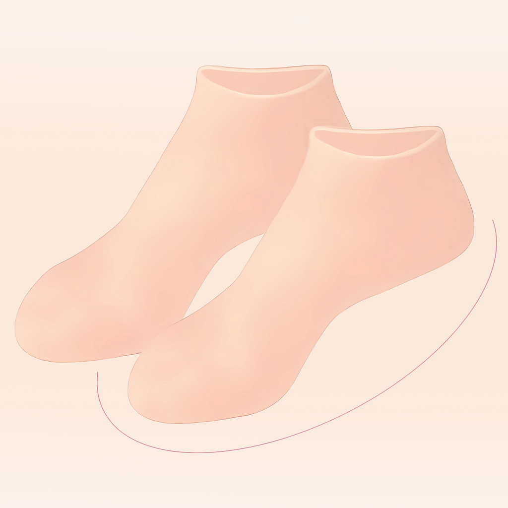 Silicone Moisturising Socks