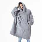 Oversized Winter Hoodie Blanket