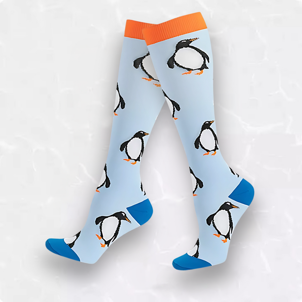 Fun Patterned LegEase Compression Socks