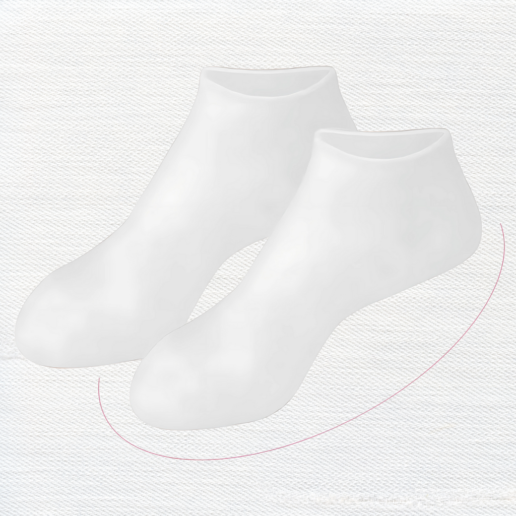 Silicone Moisturising Socks
