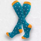 Spotted Patterned LegEase Compression Socks