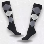 Checker Patterned LegEase Compression Socks