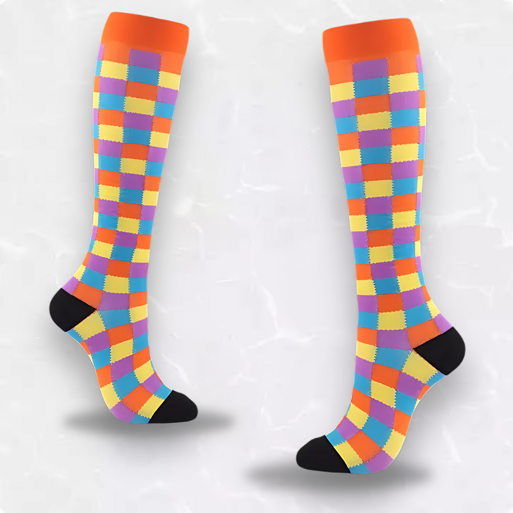 Fun Patterned LegEase Compression Socks