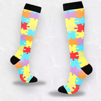 Fun Patterned LegEase Compression Socks