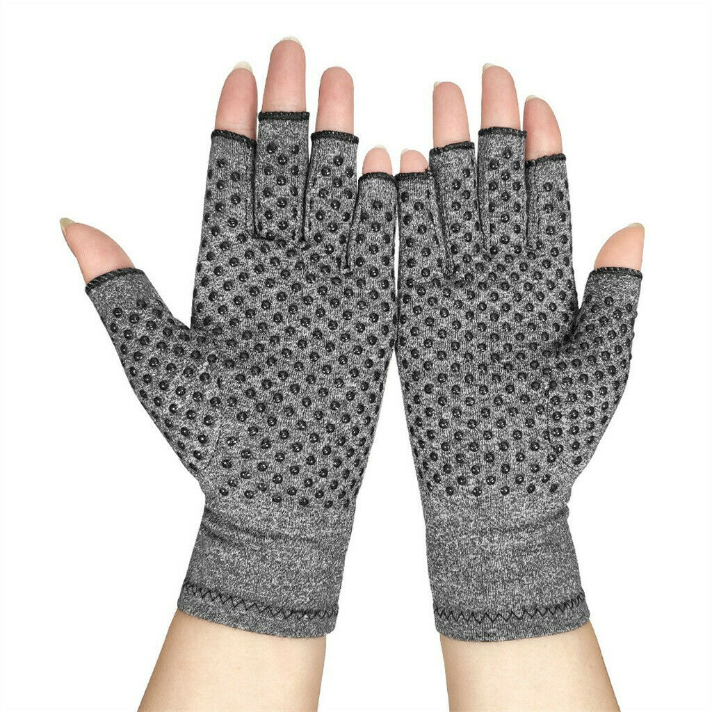 Grip pain relief therapeutic heat gloves for hand and wrist therapy