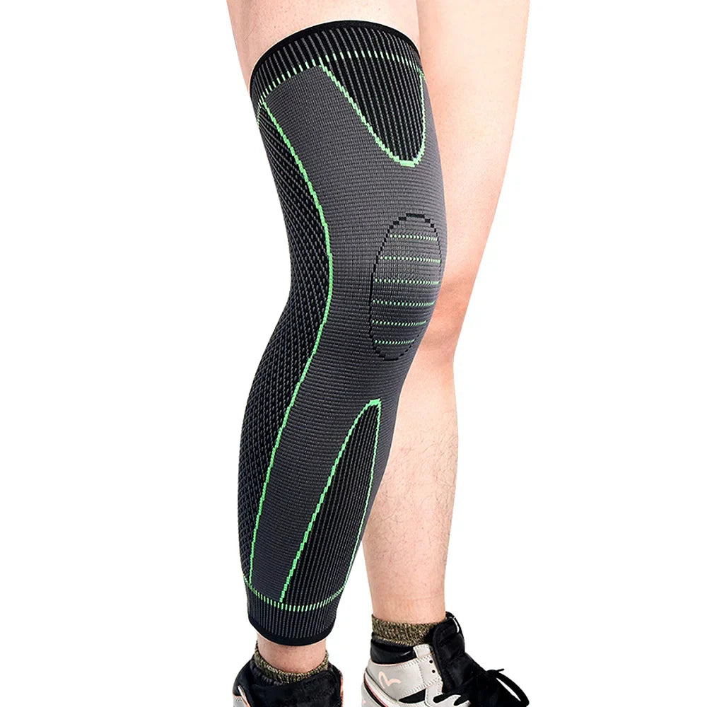 Knee support compression sleeve for pain relief