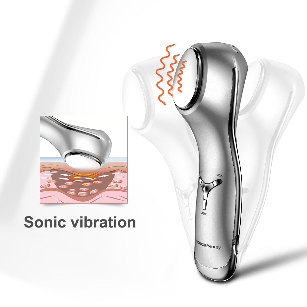 Mini Facial Toning Massager - Hot & Cold Therapy