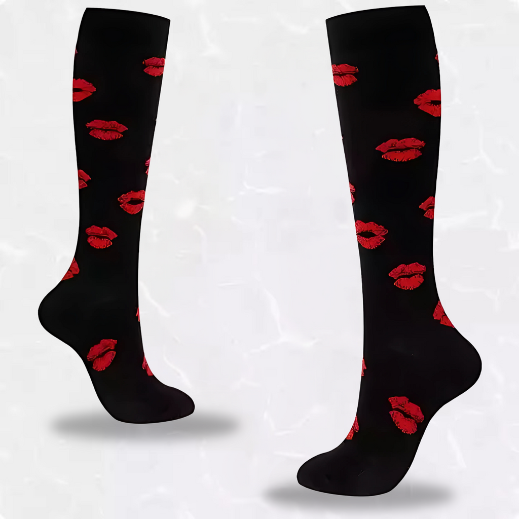 Fun Patterned LegEase Compression Socks