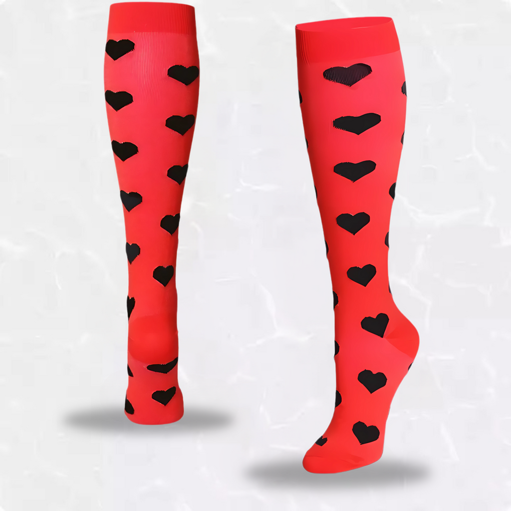 Fun Patterned LegEase Compression Socks