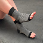 Foot & ankle sleeve compression socks for circulation and support