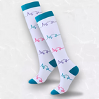 Medical Patterned LegEase Compression Socks
