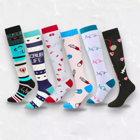 Medical Patterned LegEase Compression Socks