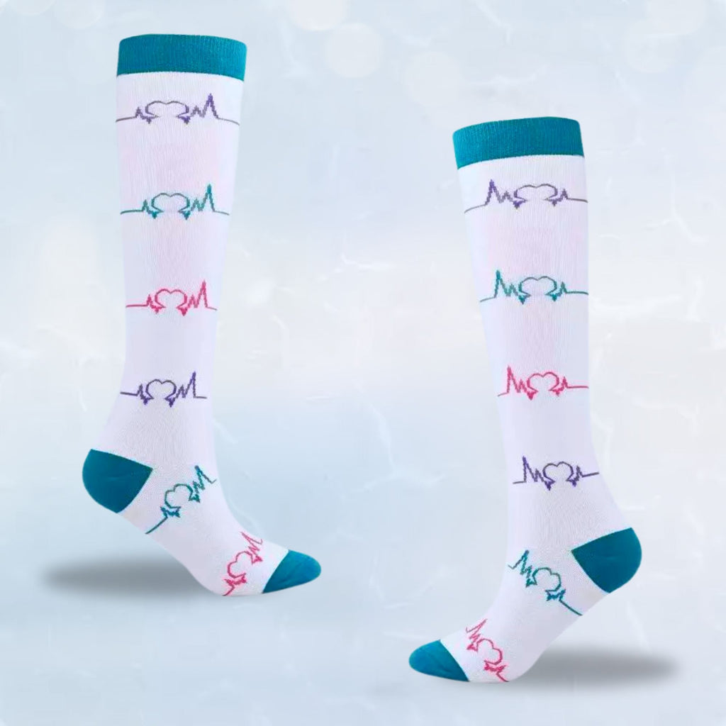 Fun Patterned LegEase Compression Socks