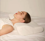Pain free cervical pillow for neck support and comfort