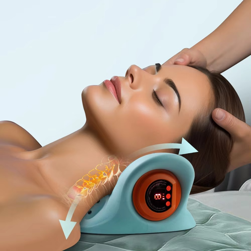 Neck and Shoulder Relaxer with Massager