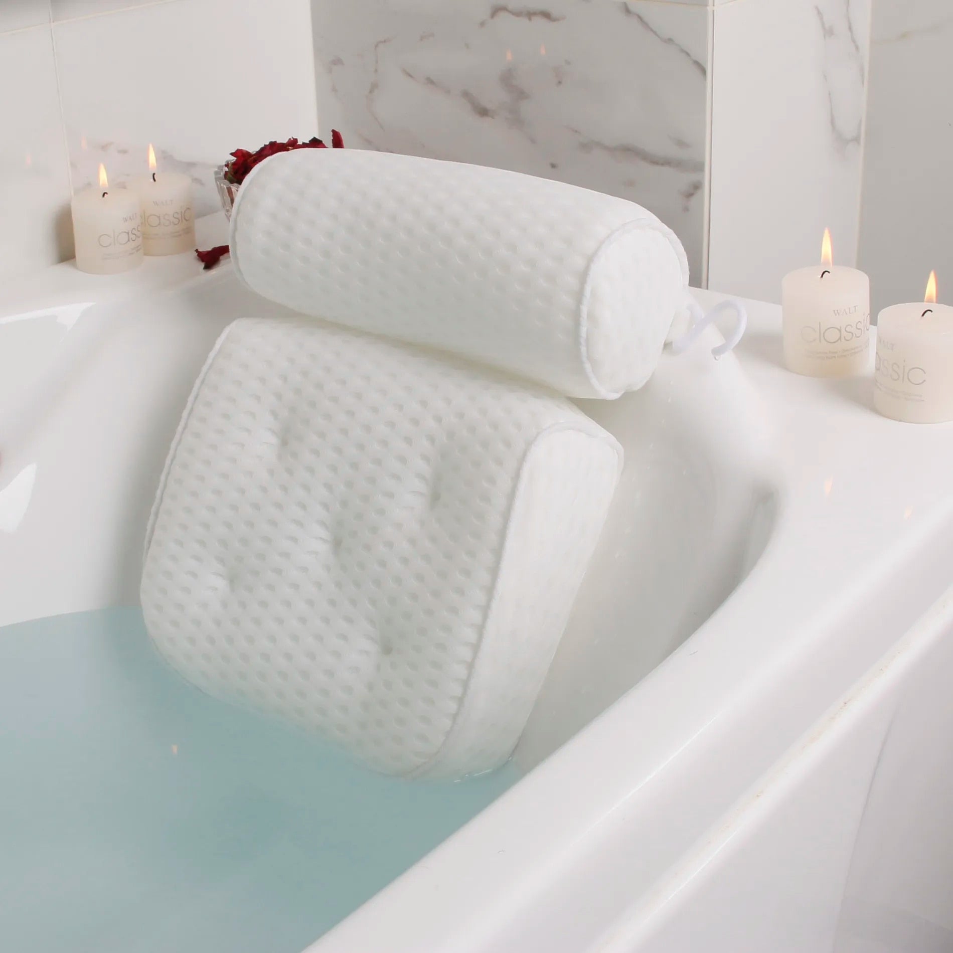 Neck & Back Support Bath Pillow