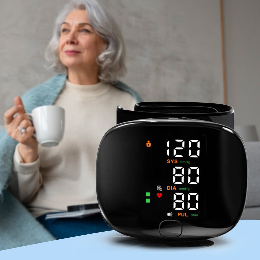 Smart Wrist Blood Pressure Monitor