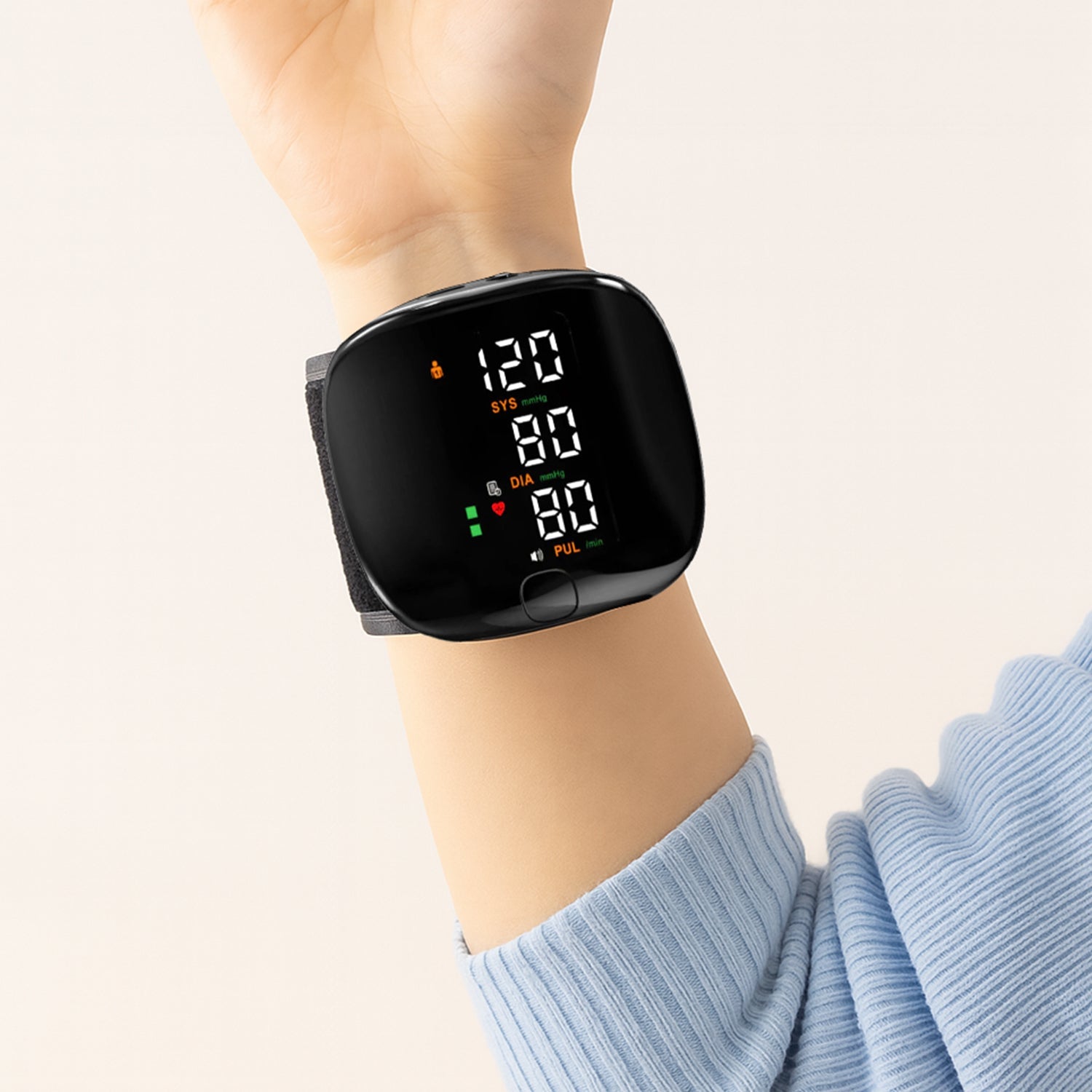 Smart Wrist Blood Pressure Monitor