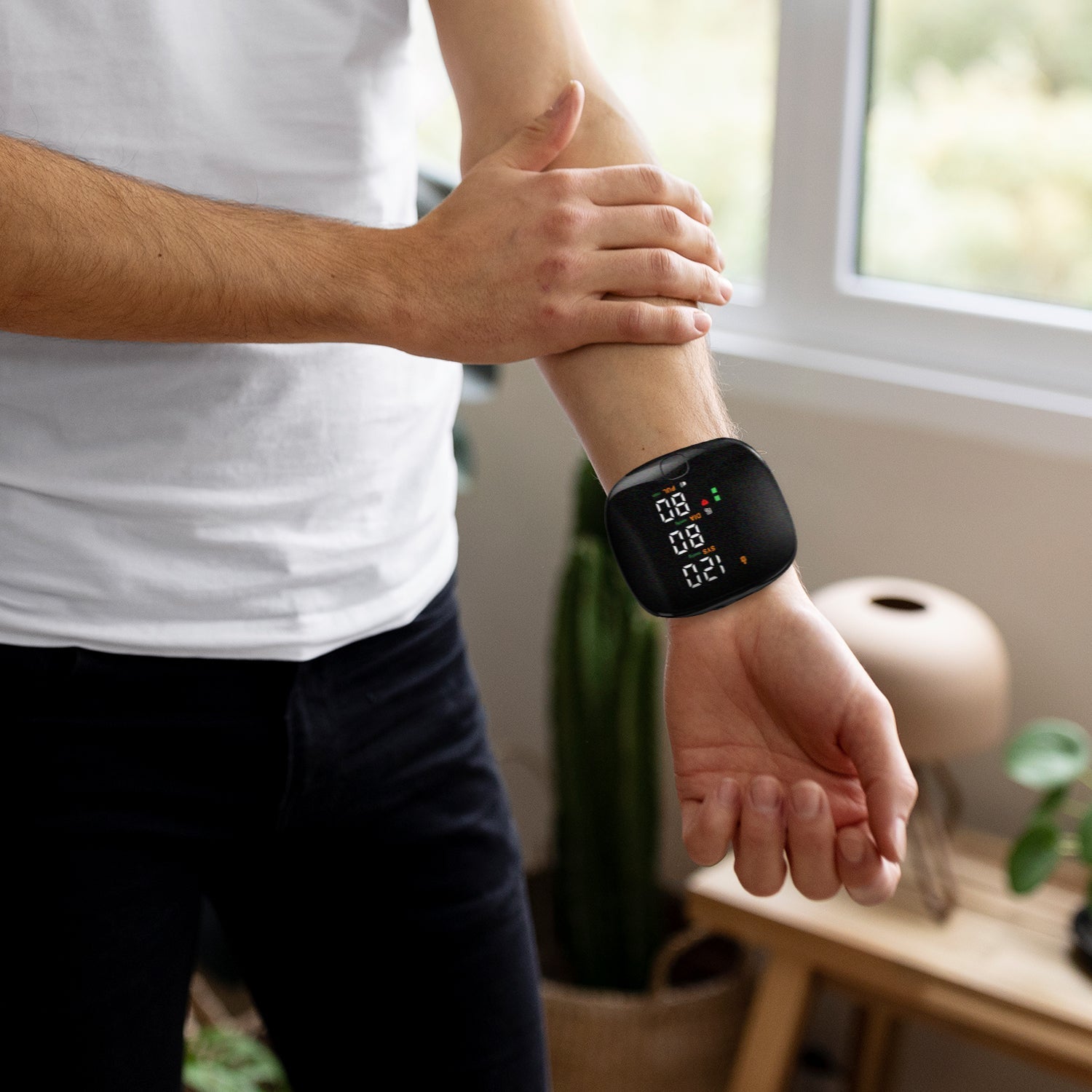 Smart Wrist Blood Pressure Monitor
